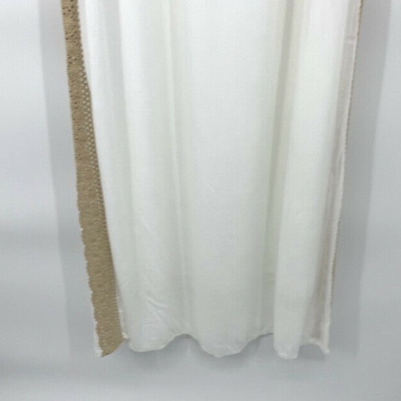 Chico's White Crochet Trim Sleeveless Maxi Dress - Picture 10 of 10